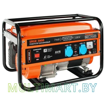 Бензиновый генератор Patriot Max Power SRGE 3800